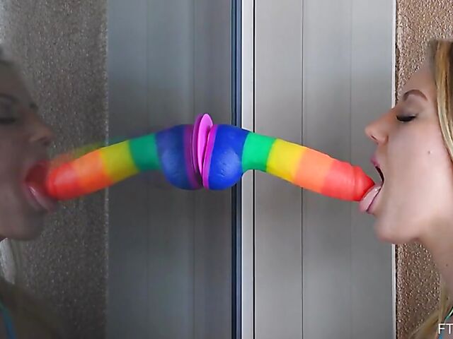 Big ass MILF dildo addict Candice Dare fucks herself