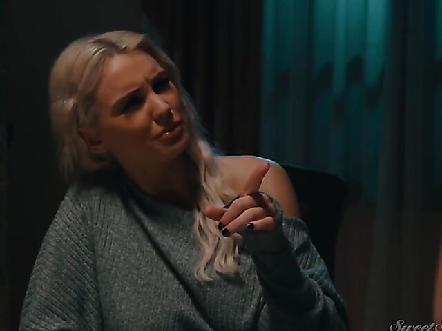 Lesbian sex after dark with Kenzie Taylor and Anna Clair Clouds