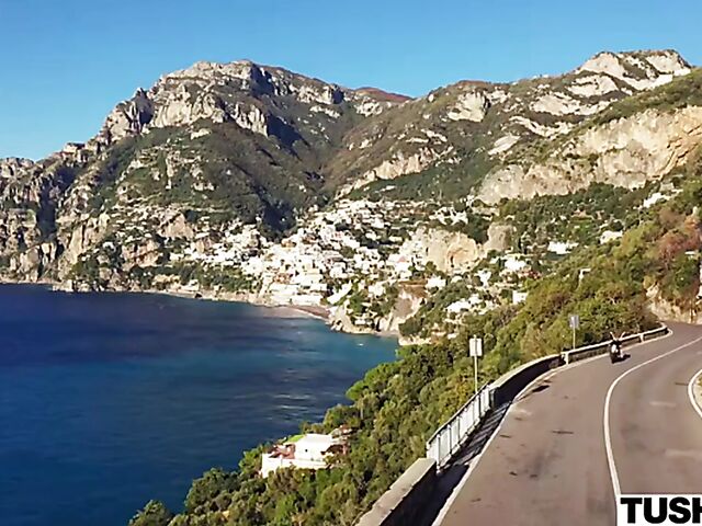 Purple Bitch - Gorgeous redhead anal with the hotel owner