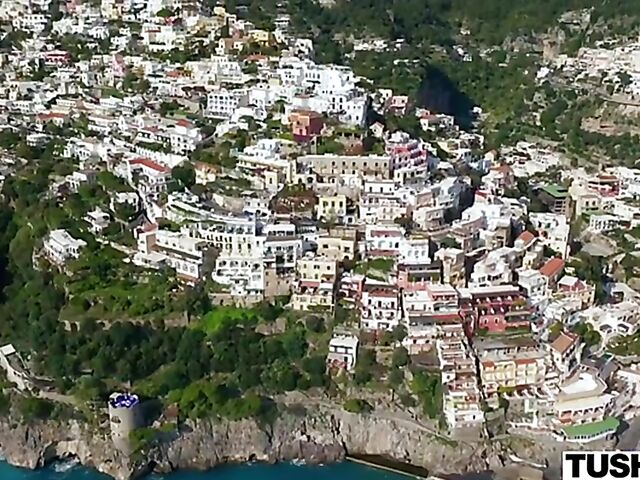 Purple Bitch - Gorgeous redhead anal with the hotel owner