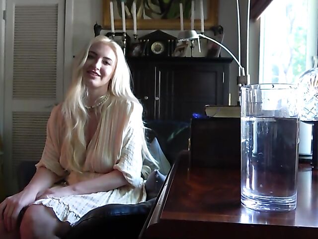 Kate Dee - POV blonde mom with big natural tits and a beautiful shaved pussy