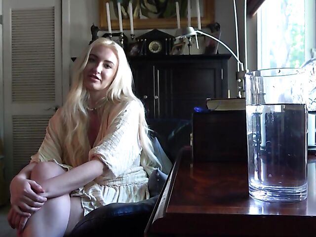 Kate Dee - POV blonde mom with big natural tits and a beautiful shaved pussy