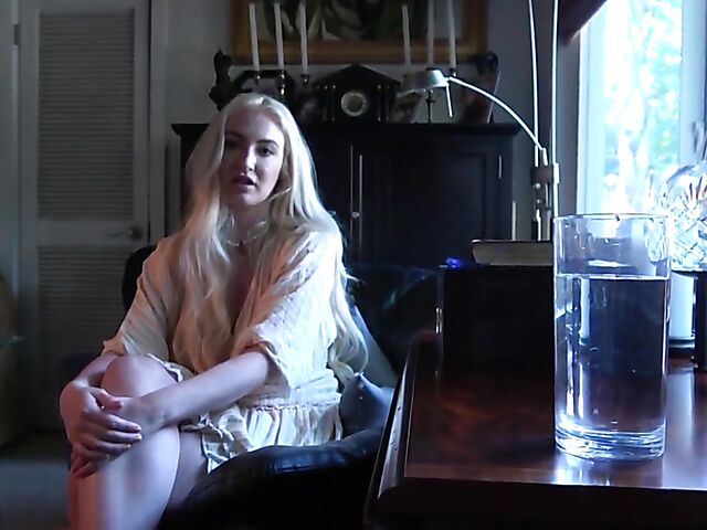 Kate Dee - POV blonde mom with big natural tits and a beautiful shaved pussy