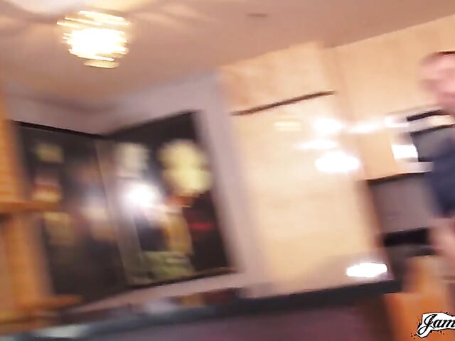 Behind porn shoot with Abella Danger and James Deen