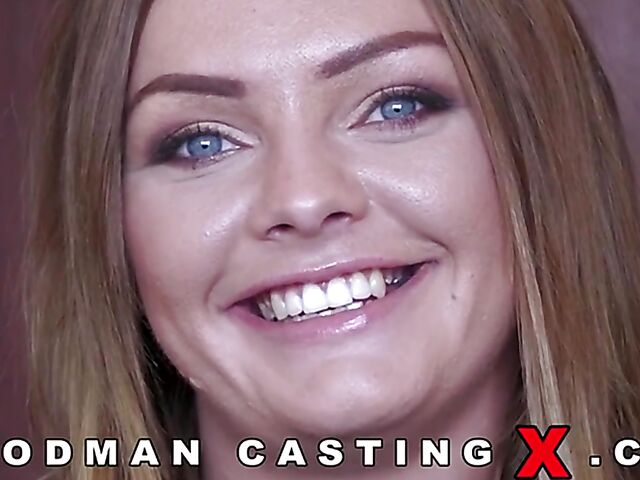 Woodman Casting X episode with blue-eyed Bella Green
