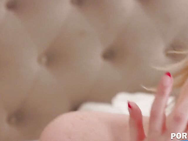 Horny blonde teen Melody Marks fucks everywhere