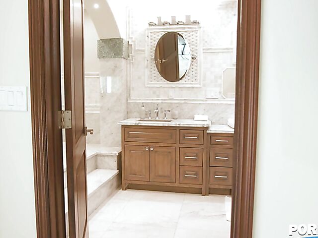 Horny blonde teen Melody Marks fucks everywhere