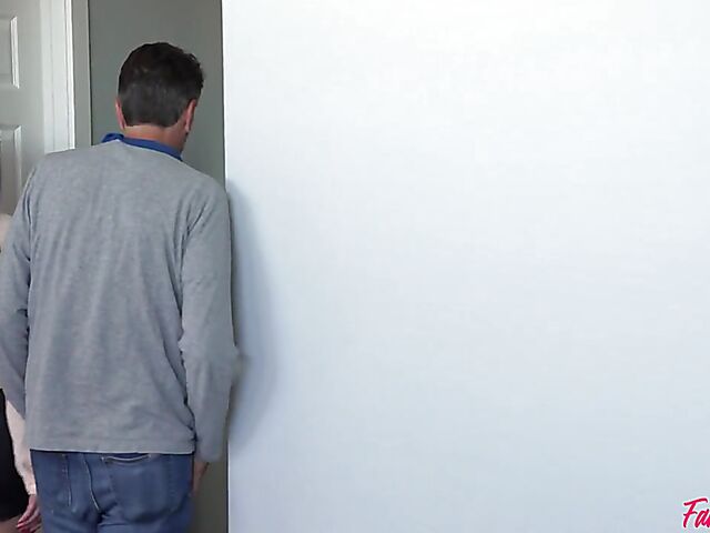 Old and young foursome with Ashley Wolf and Destiny Cruz