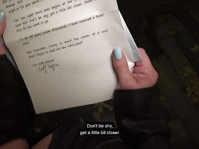 Short-haired German MILF Rubina gets a cock in the street