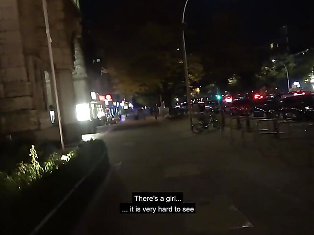 Short-haired German MILF Rubina gets a cock in the street