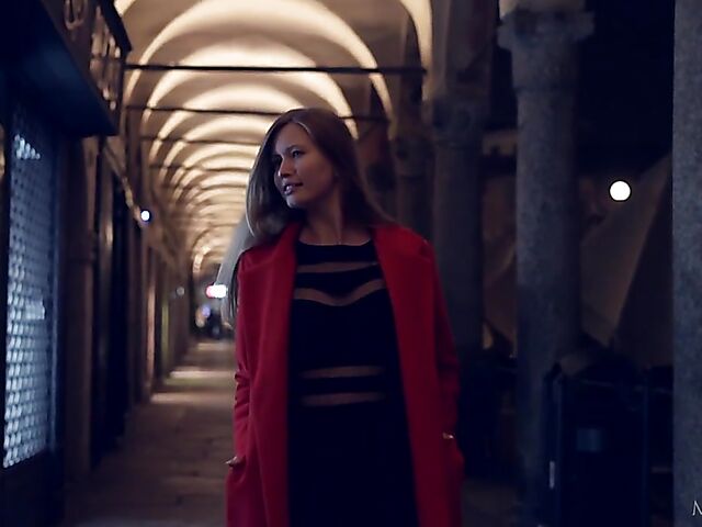 Met Art masturbation video with big tits elegant babe Stella Cardo