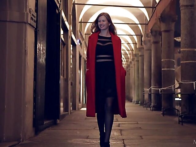 Met Art masturbation video with big tits elegant babe Stella Cardo