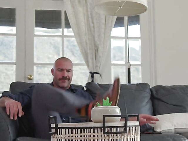 Nicole Aria's bald pussy fucked hard by her stepdad