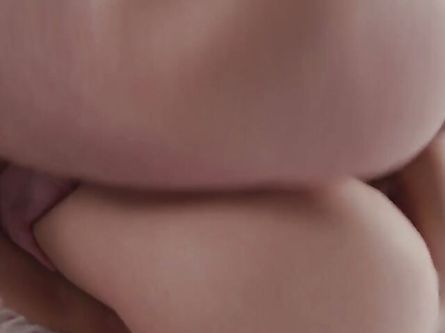 Nicole Aria's bald pussy fucked hard by her stepdad