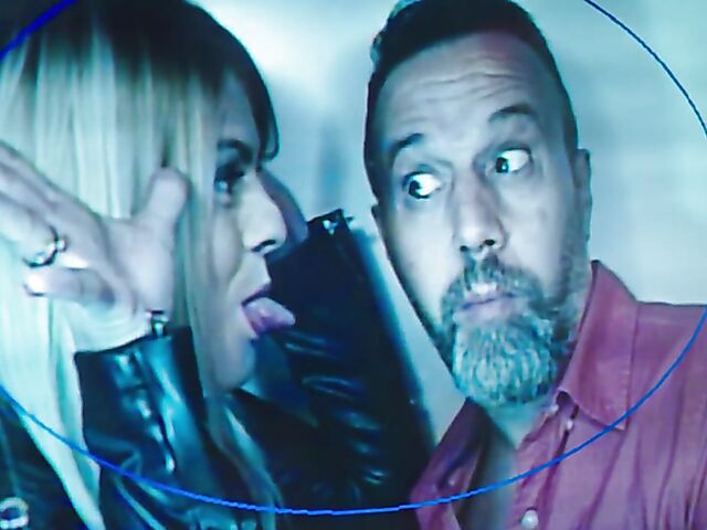 Jasmine Rouge - Natural MILF stockings sex after the first date