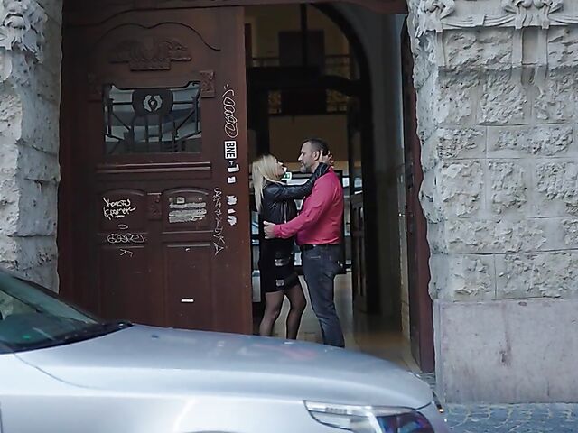 Jasmine Rouge - Natural MILF stockings sex after the first date