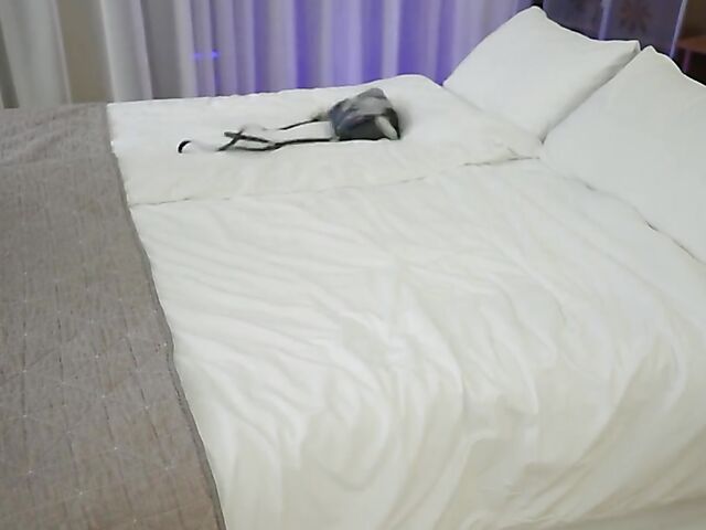 Jasmine Rouge - Natural MILF stockings sex after the first date