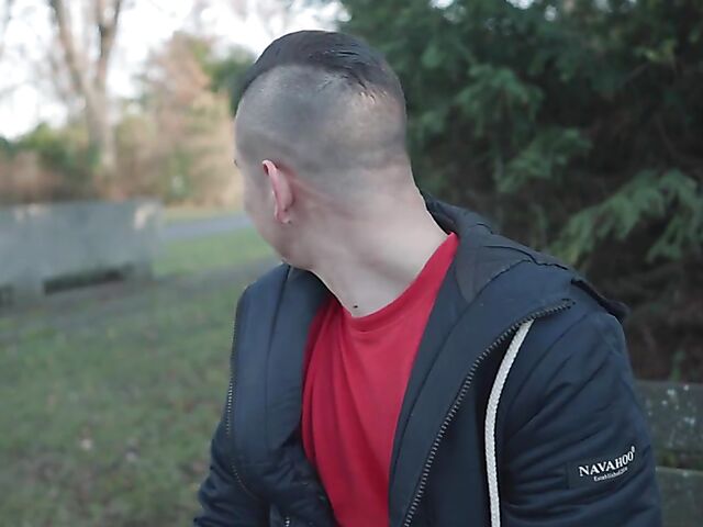 Short haired mature widow Petra picks up a young guy to fuck his hard cock