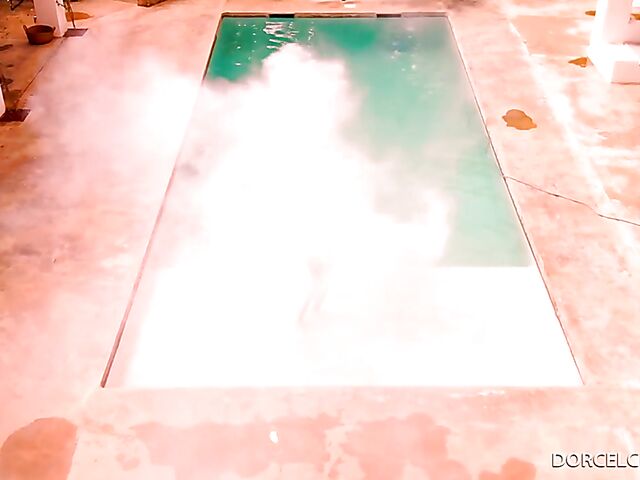 Beautiful euro foursome with hot brunettes Clara Mia and Candie Luciani