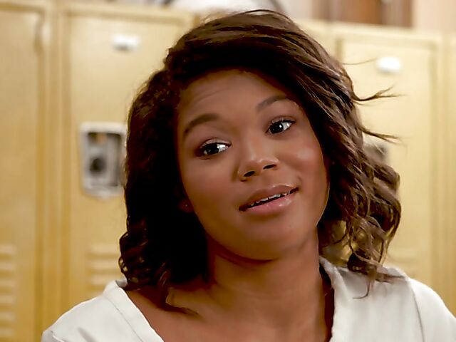 Coco Lovelock & Michelle Anderson - Interracial lesbian schoolgirls eat each other's pussies