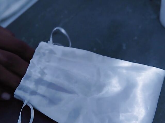 Interracial lesbians Hazel Grace and Madi Laine spend the night together