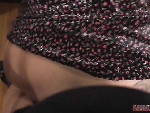 Rachel Cavalli - Blonde haired big tits MILF POV with her stepson