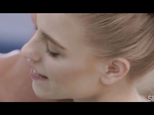 Bonnie Dolce & Angelo Godshack - Erotic outdoor sex by the pool