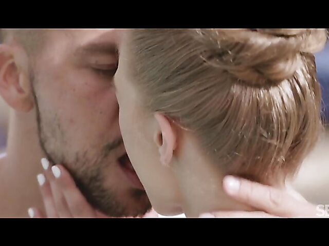 Bonnie Dolce & Angelo Godshack - Erotic outdoor sex by the pool