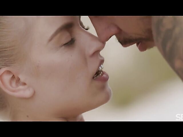 Bonnie Dolce & Angelo Godshack - Erotic outdoor sex by the pool