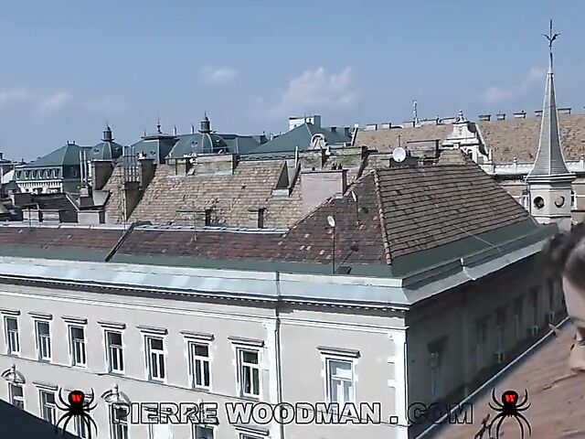 Lenka Sosh does double penetration for Pierre Woodman