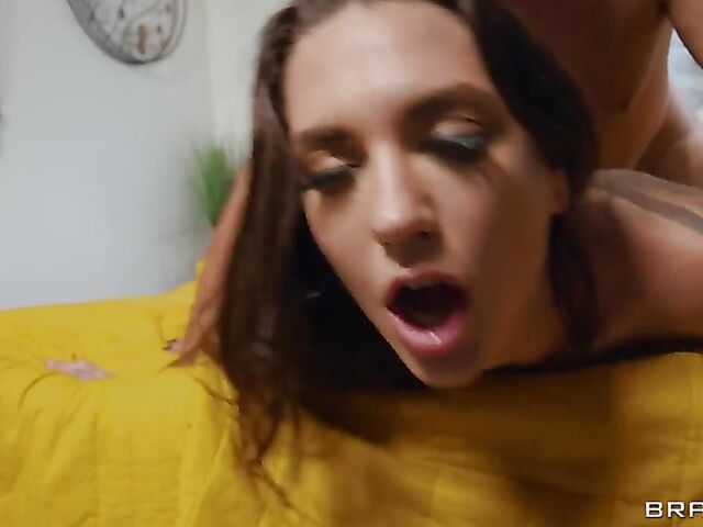 Rocky Emerson - Alt babe with tattoo anal with Keiran Lee