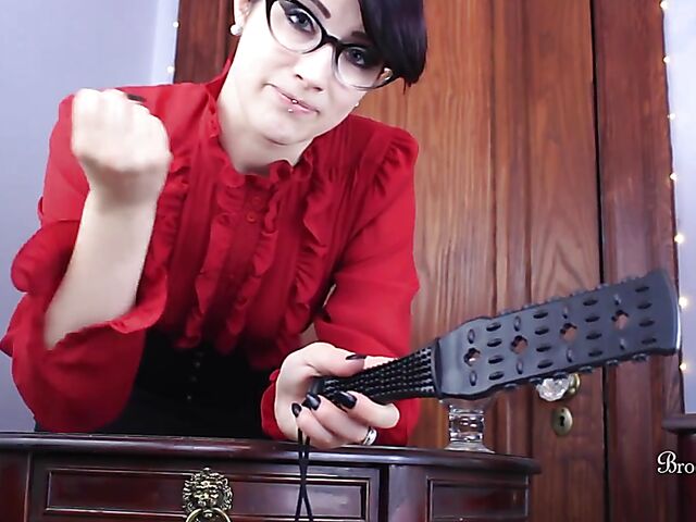 JOI and cum eating instructions from your headteacher Brookelynne Briar