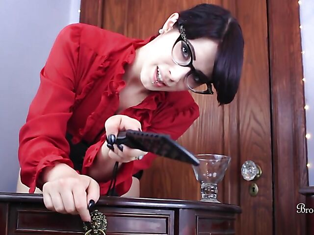 JOI and cum eating instructions from your headteacher Brookelynne Briar