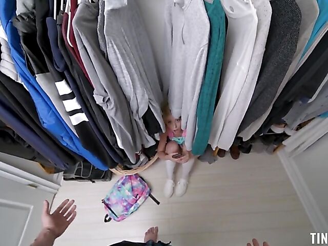 Fun time with young petite blonde Minxx Marley