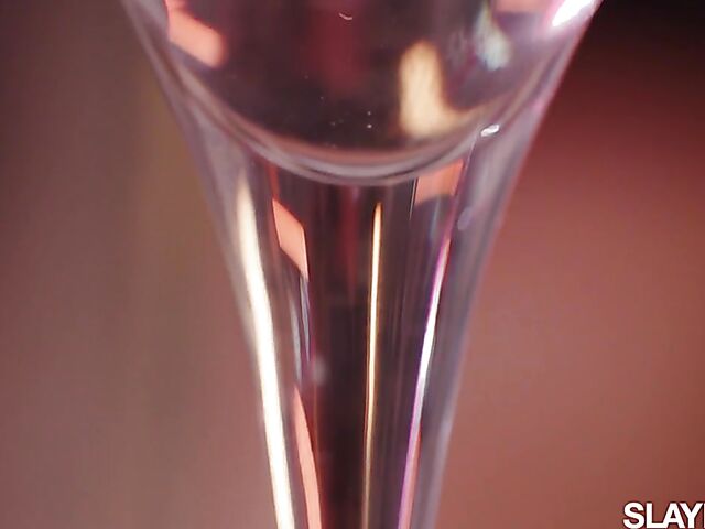 Gorgeous lesbian babes Emily Willis and Azul Hermosa lick each other