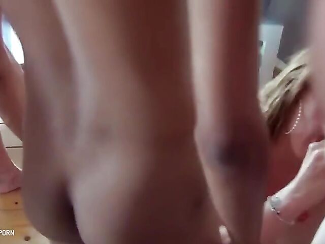 Dutch blow bang in sunglasses with Jolein Yolo