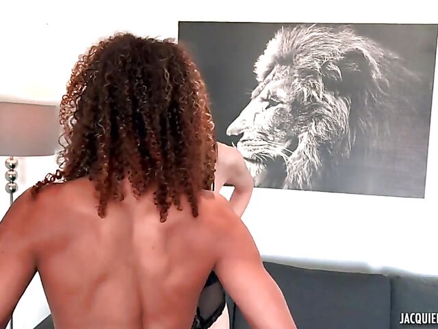 FFM stockings 3some with Crystal Cherry and Lucie