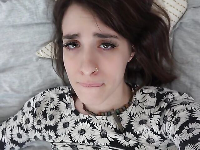 POV hairy girlfriend Pearl Sage takes a cock from your perspective