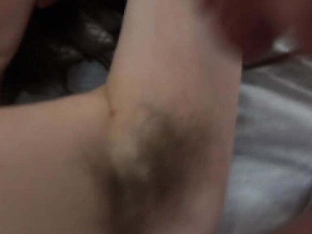 POV hairy girlfriend Pearl Sage takes a cock from your perspective