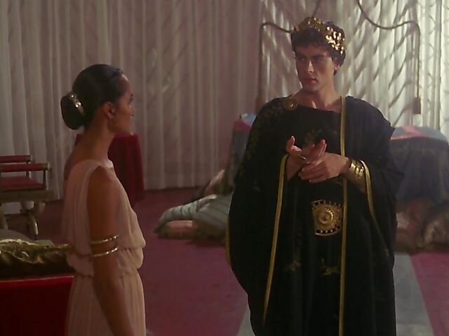 Laura Gemser and David Brandon in erotic classic full movie Caligula 2 The Untold Story (1982)
