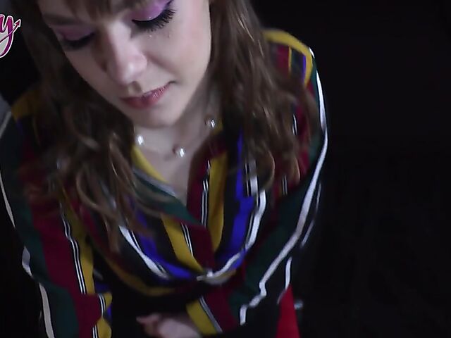 Natural teen POV with a hard cock for her mouth and twat featuring Rebecca Vangaurd aka Sailor Luna