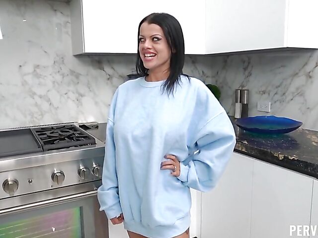 Nadia White - Big tits MILF POV in cheerleader uniform