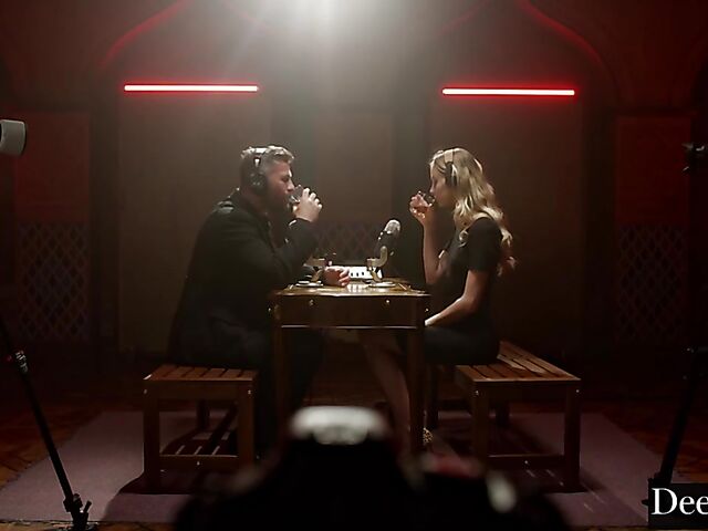 Haley Reed and Manuel Ferrara anal podcast show