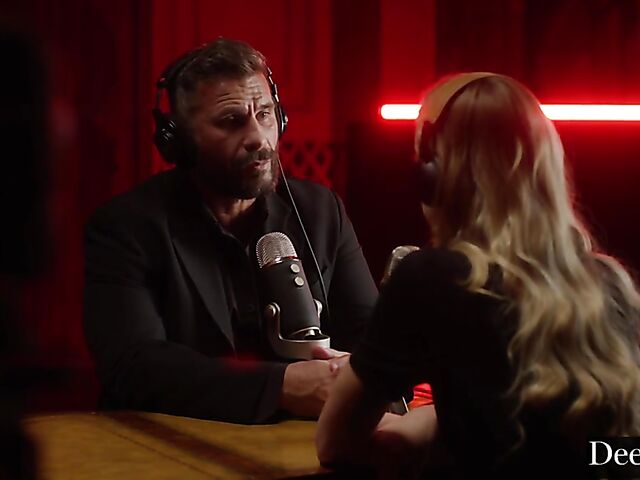 Haley Reed and Manuel Ferrara anal podcast show