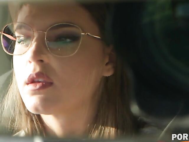 3 on 1 interracial DP gangbang after car accident with busty curvy Taylee Wood