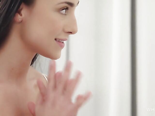 Lesbian vibrator lovers Anna Rose and Agatha Vega