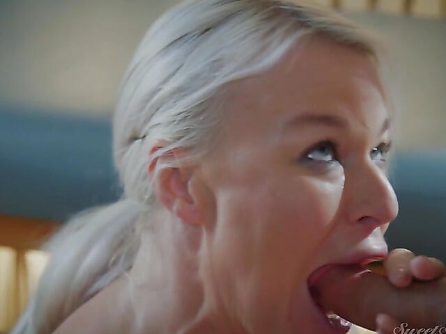 London River - Big titted MILF yoga with a young guy