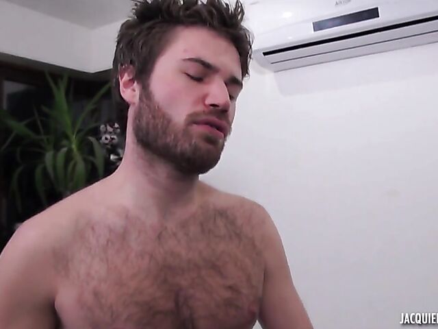 Sophie - French girl in stockings anal lesson and facial