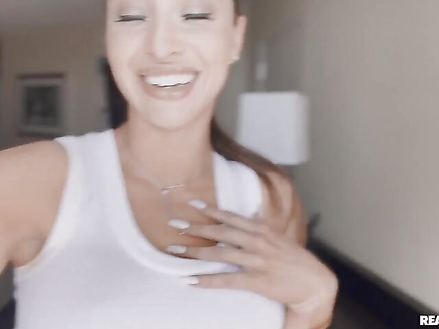 Fake boobs threesome with Armani Black and Melissa Stratton