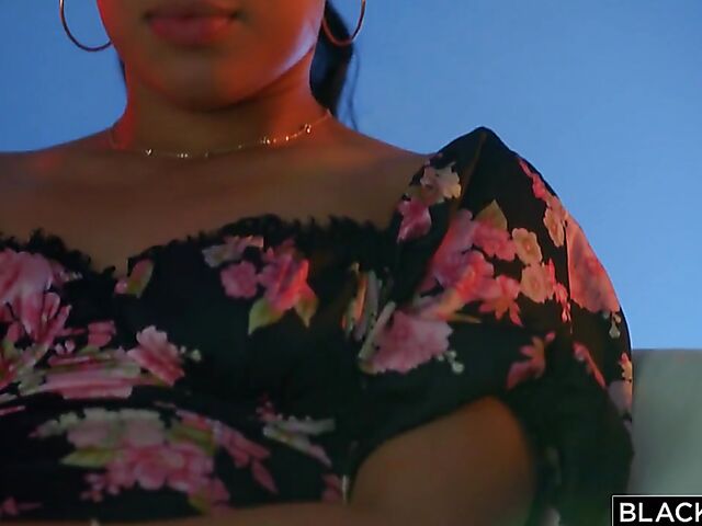 Big black cock for mixed-race babe Diamond Banks